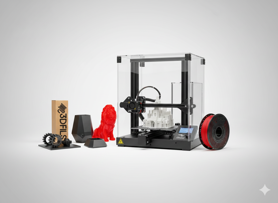 Imagen de un set donde se usa el esFil PLA Max para impresión 3d