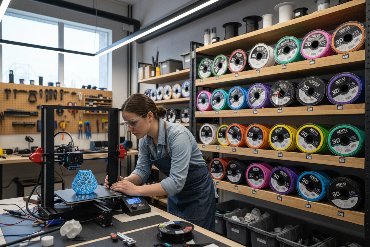 ¿Qué es el filamento para impresora 3D y cómo se usa?