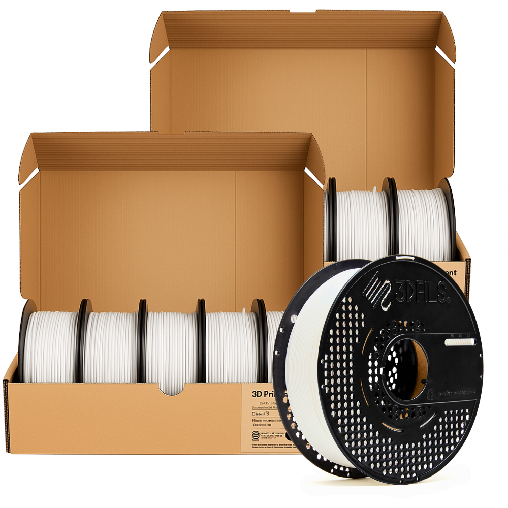 10 unidades PLA Blanco 1Kg 1.75 mm