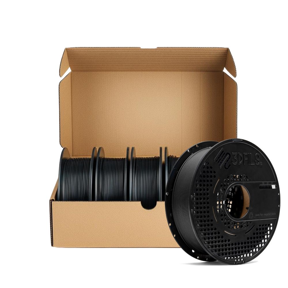 5 unidades PLA Negro 1Kg 1.75 mm