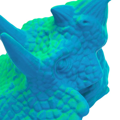 esFil PLA DUAL Azul - Verde 1Kg 1.75 mm