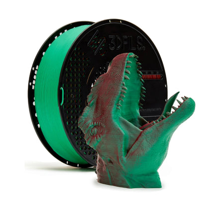 esFil PLA DUAL Rojo - Verde 1Kg 1.75 mm